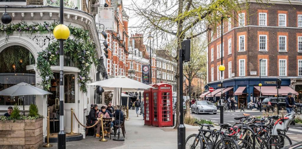 Chic London Duplex Marylebone Londres Exterior foto